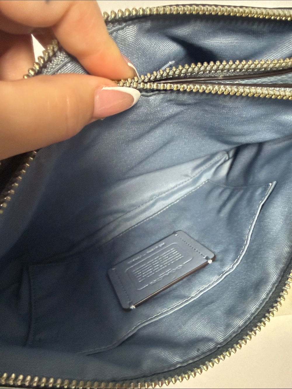Coach Lyla Crossbody Pebbled Leather Style F34265 - Picture 12 of 13